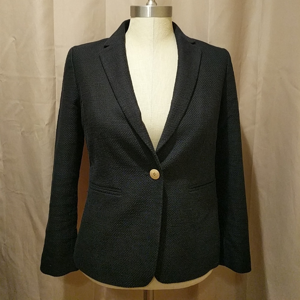 Ann Taylor Black Blazer Size 0